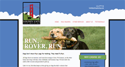Desktop Screenshot of goldengatedog.com